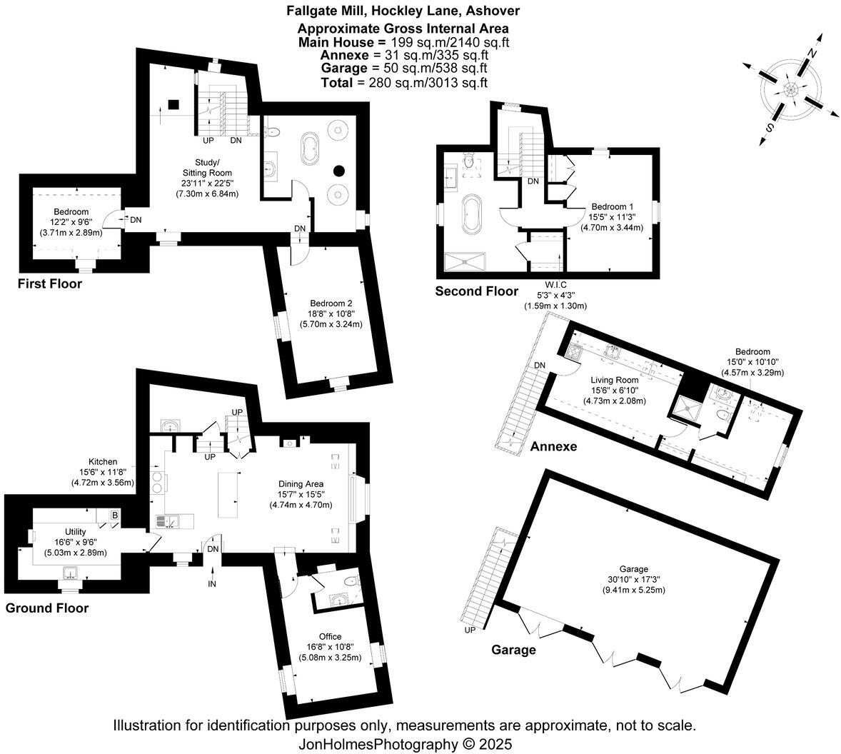 Hockley Lane, Ashover, Chesterfield, S45 0ER floorplan