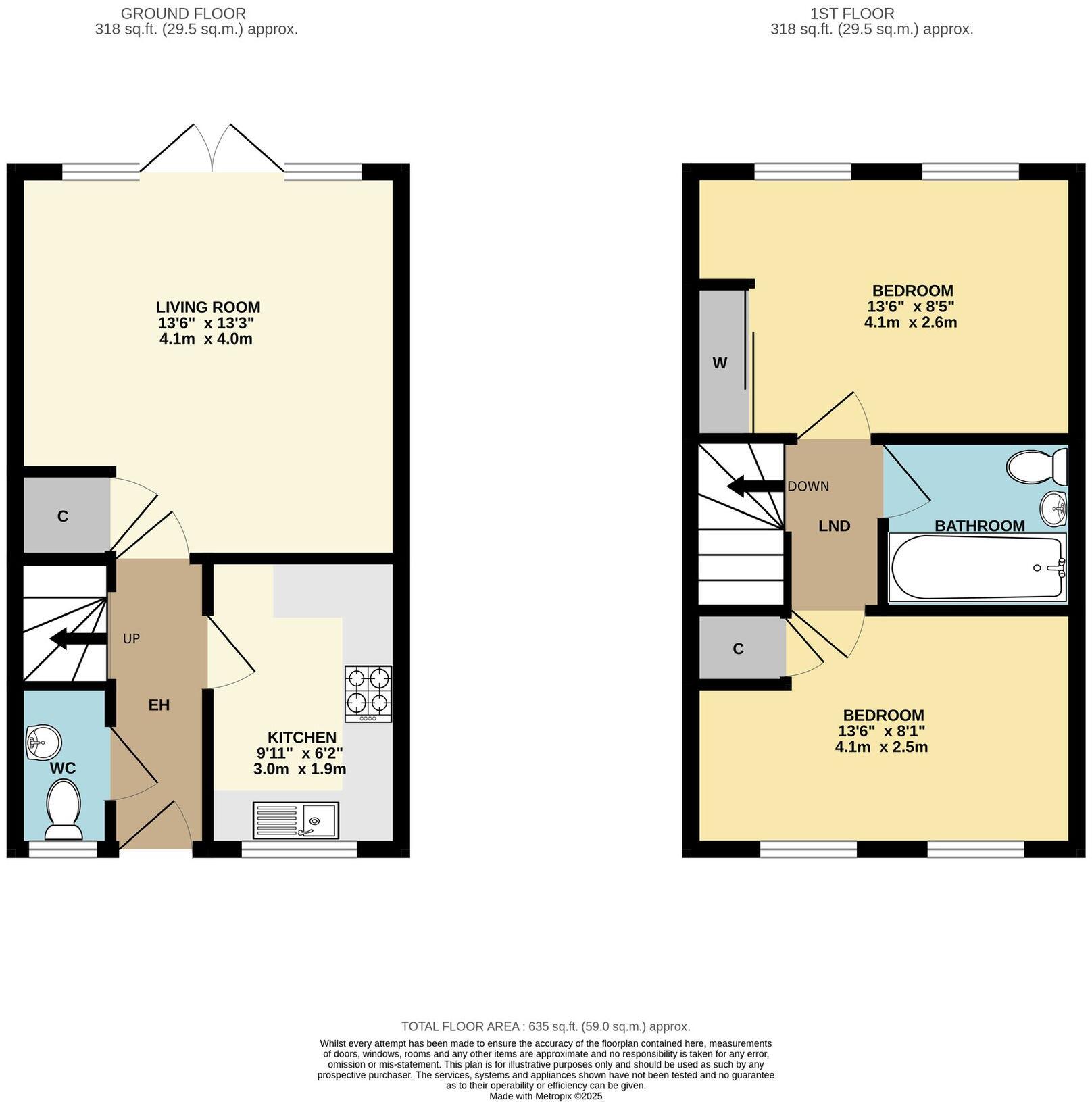 Kiln Crescent, Worcester, WR3 floorplan