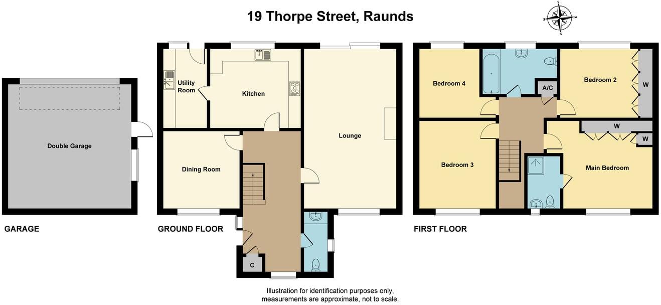 Thorpe Street, Raunds, Wellingborough, NN9 floorplan