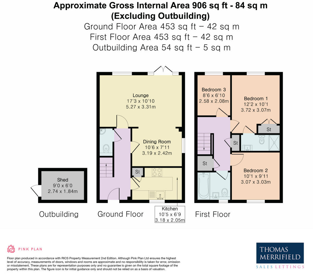 Bridge End, Dorchester on Thames, OX10 floorplan