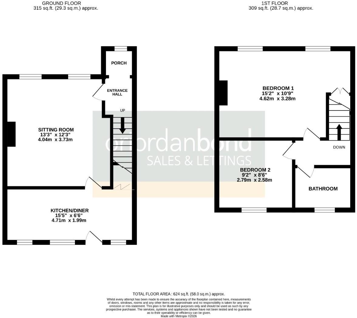 Mercia Gardens, Abington, Northampton NN3 floorplan