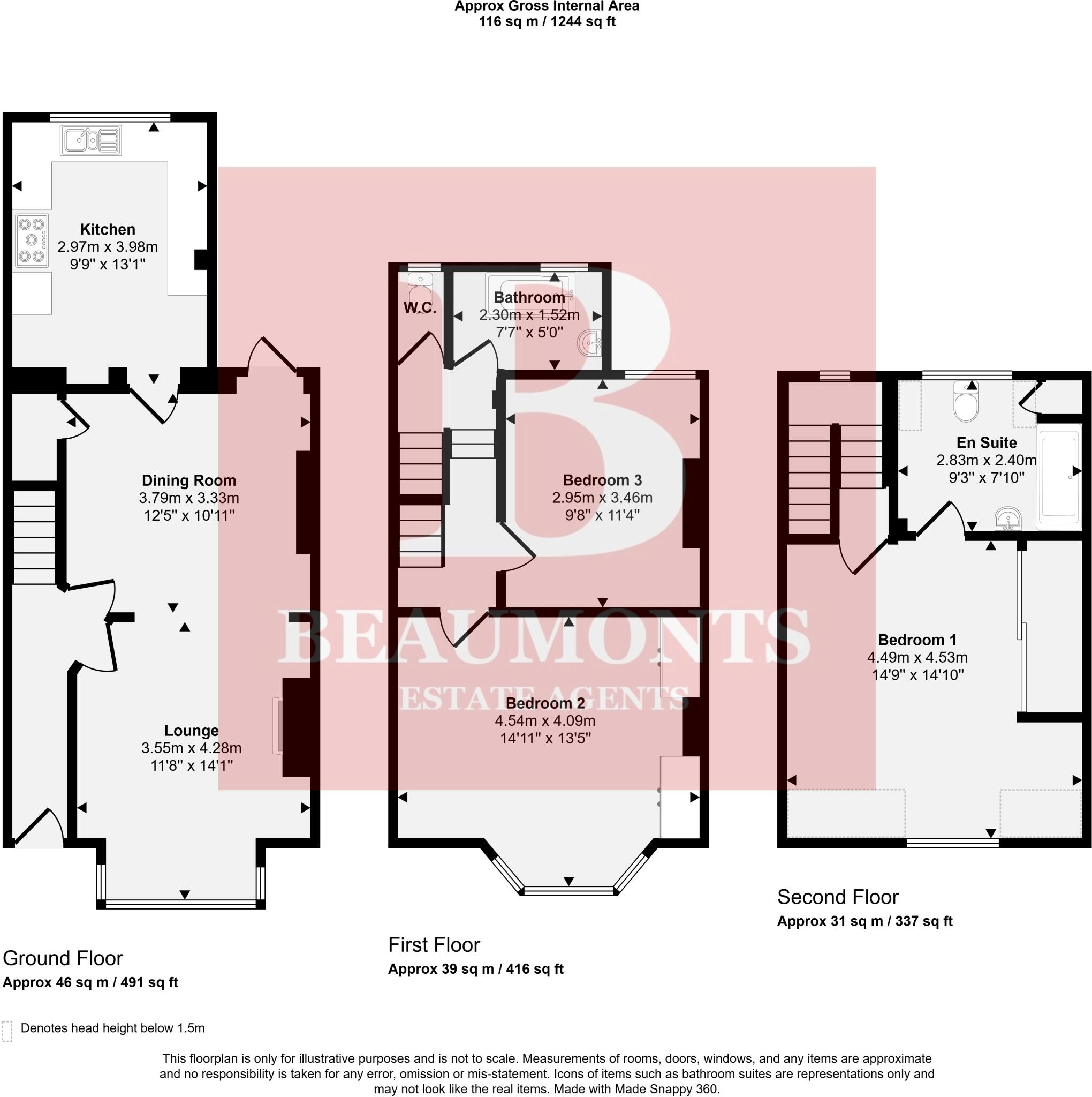 Osborne Road, Brighton, Brighton & Hove floorplan
