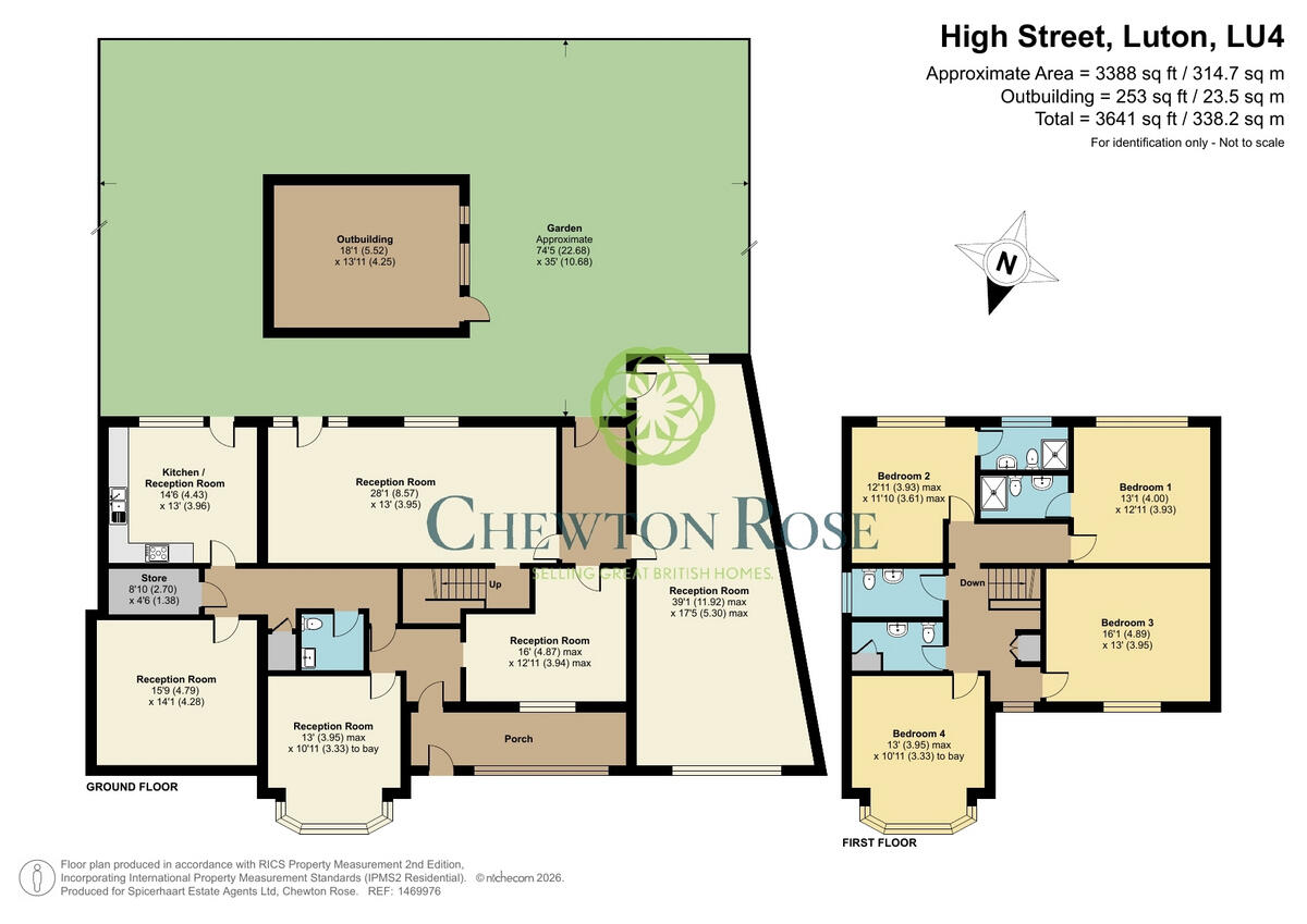 High Street, Leagrave floorplan