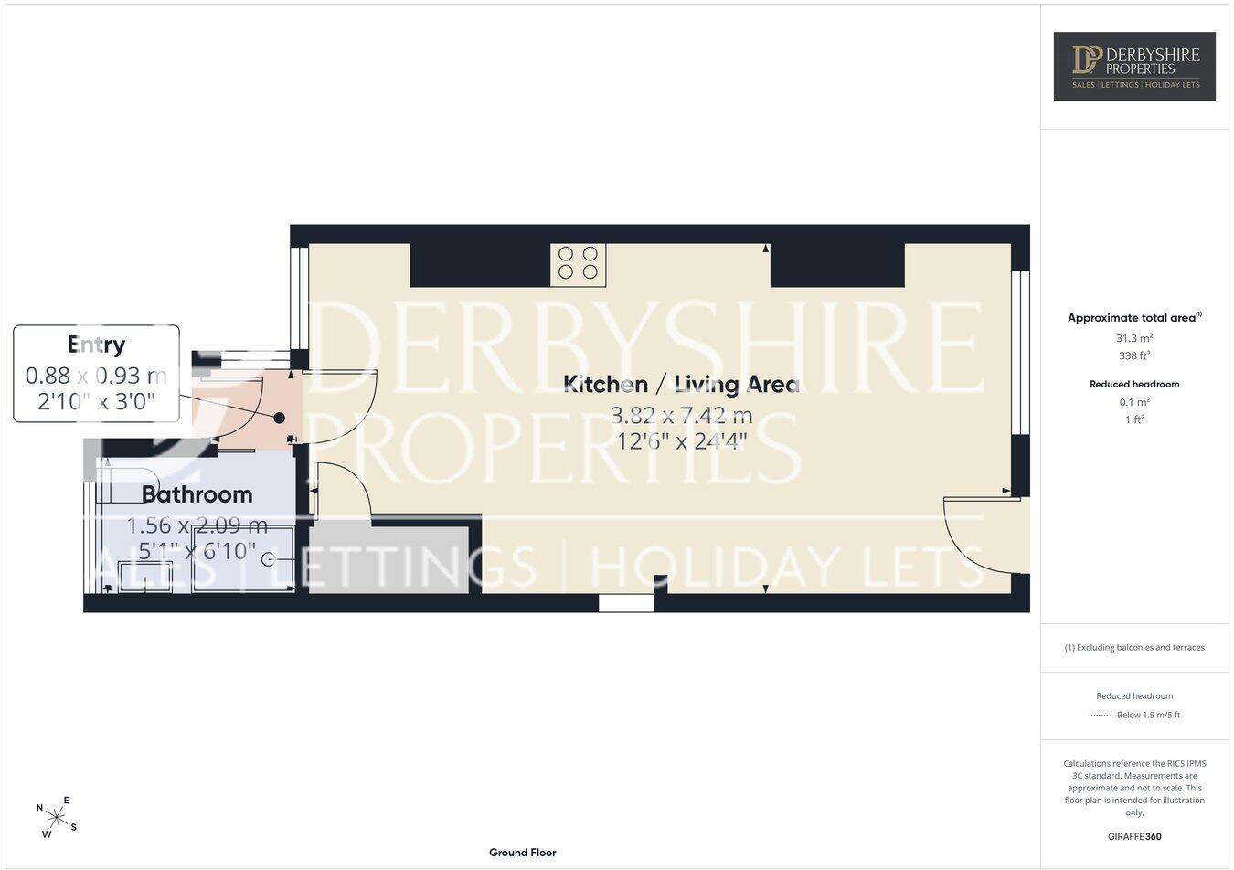 Bramley Street, Somercotes, Alfreton, DE55 floorplan