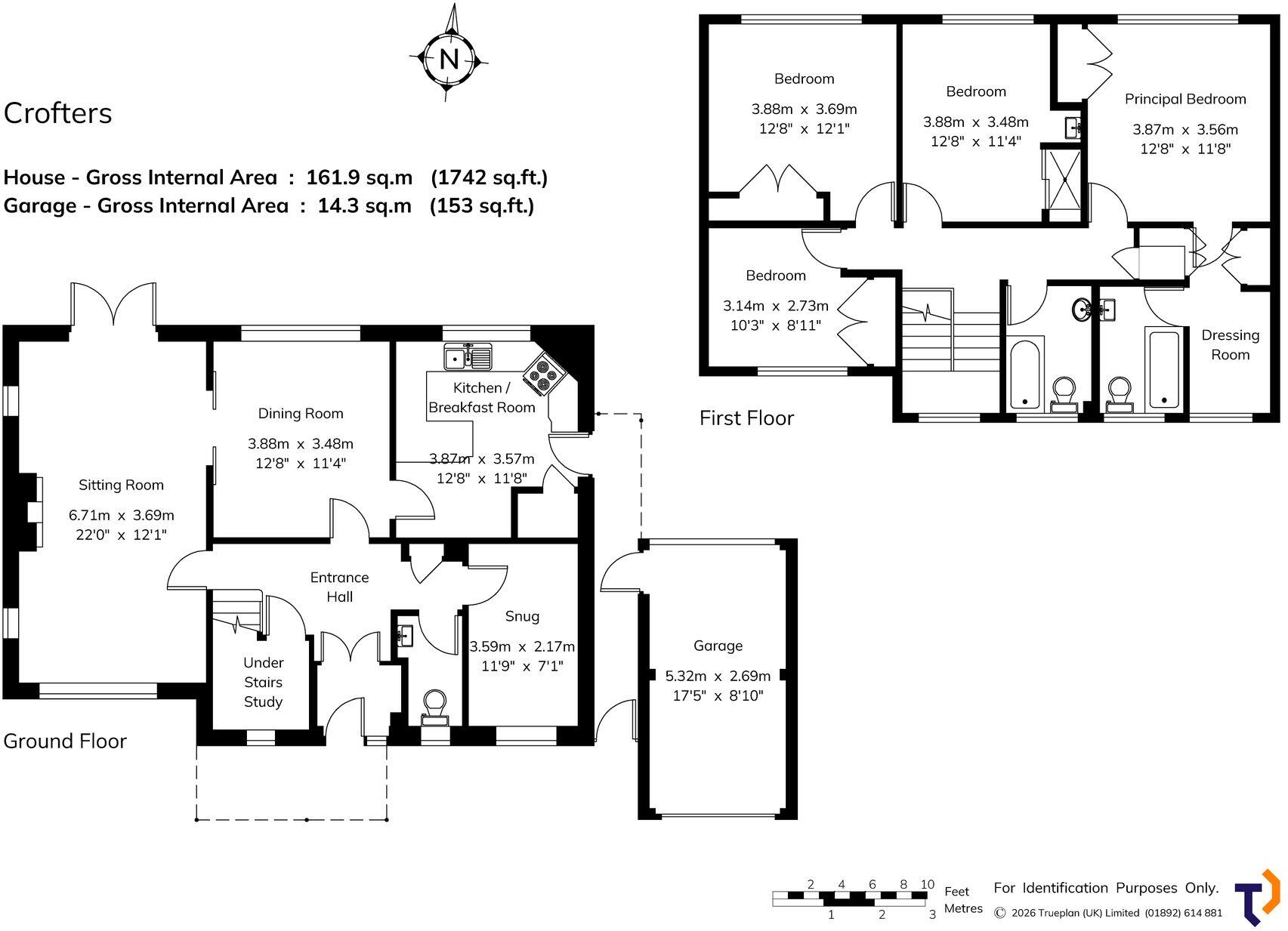 Church Road, Crowborough, TN6 floorplan