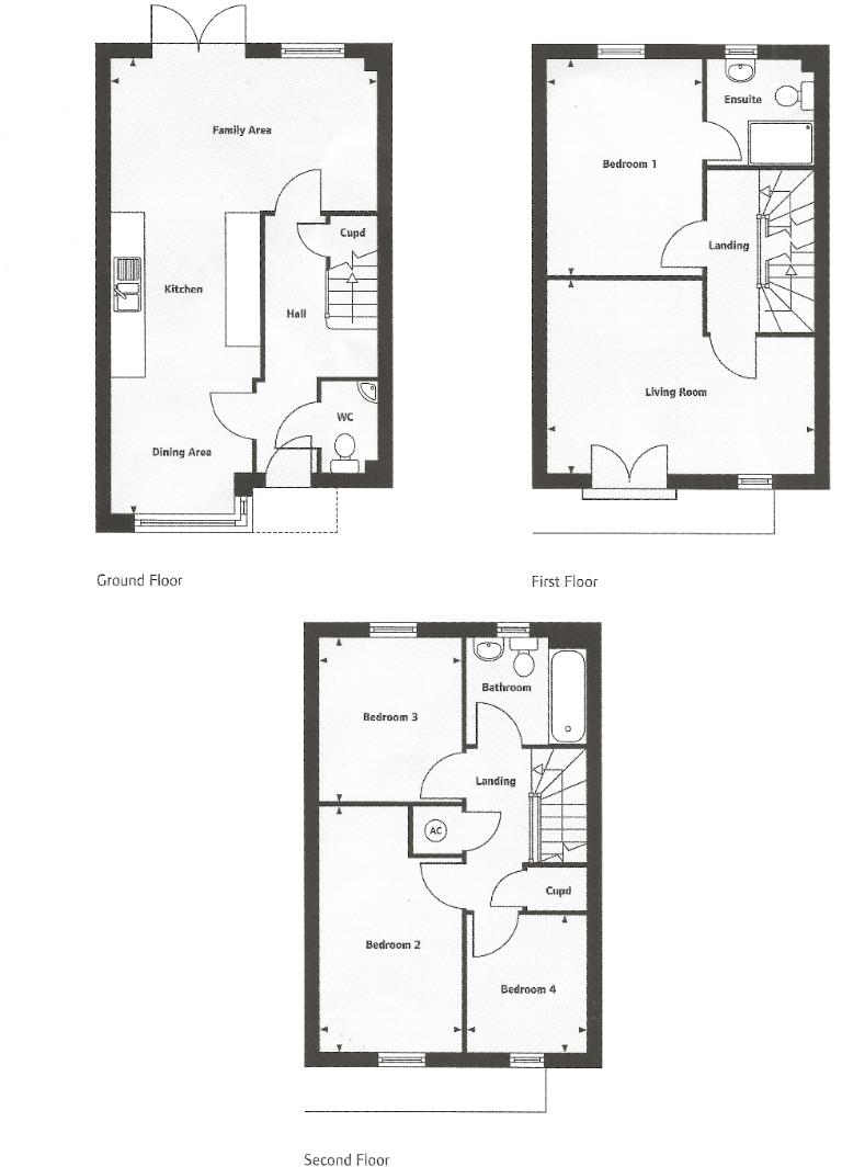 East Close, Cawston, Rugby floorplan