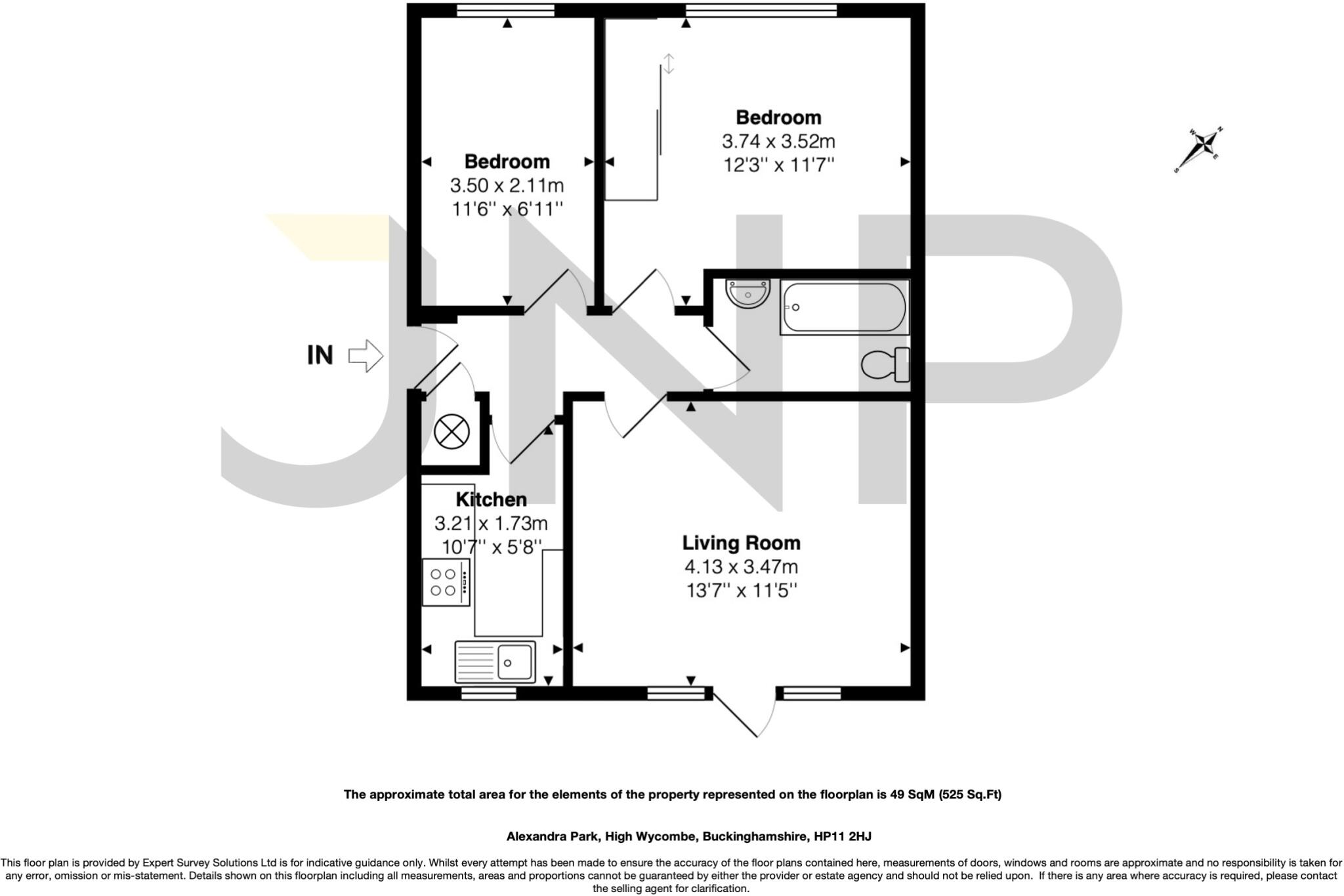 Queen Alexandra Road, High Wycombe, Buckinghamshire, HP11 floorplan