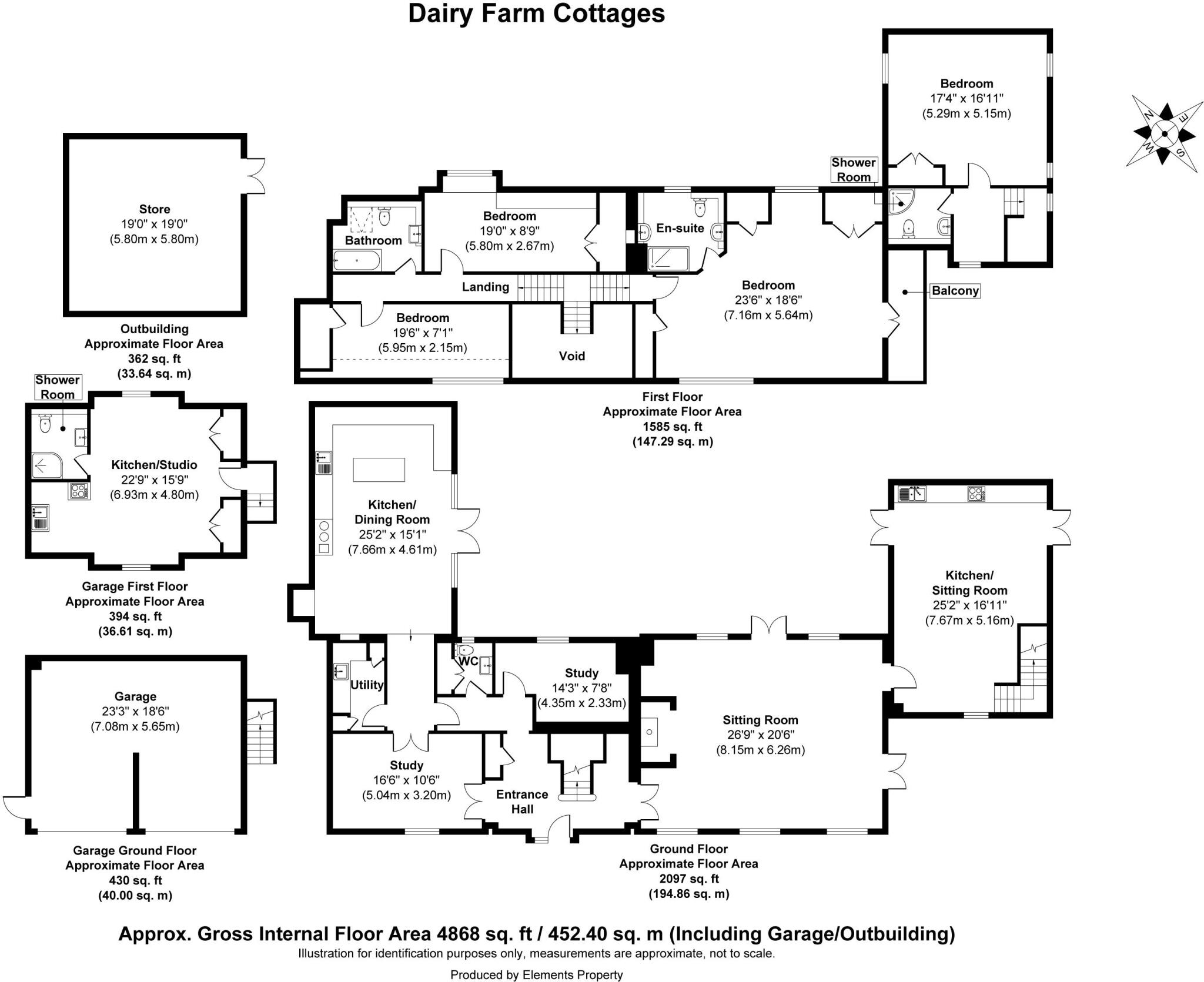 Ridge Lane, Rotherwick, Hook, Hampshire, RG27 floorplan