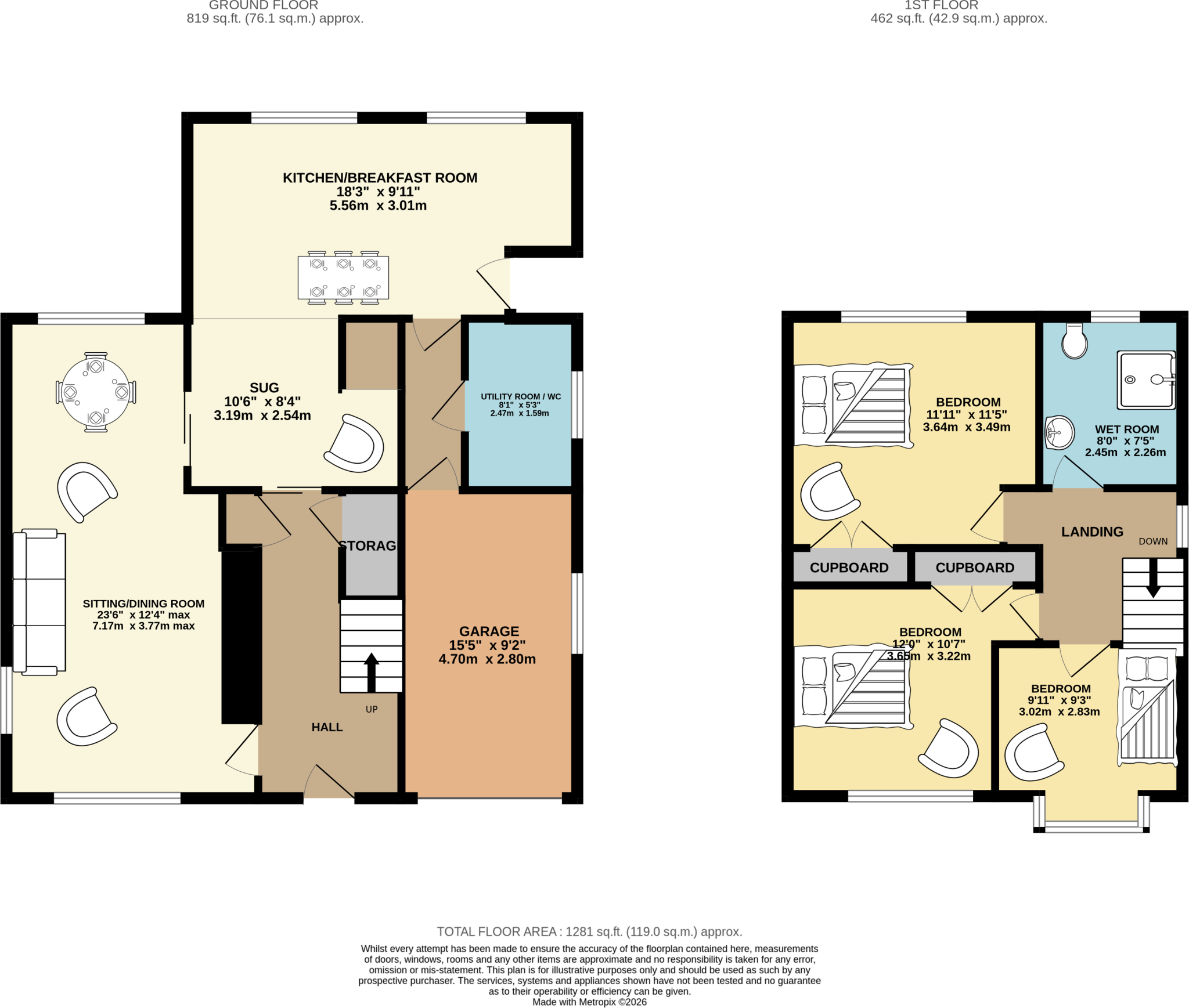 Marsham Road, Hazel Grove floorplan