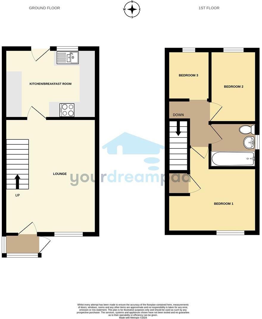 Oak Close, BAGINTON, CV8 floorplan