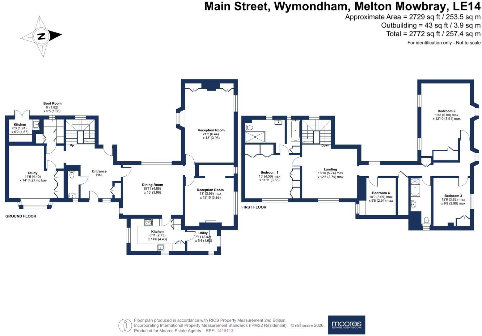 The Cloisters, Wymondham floorplan