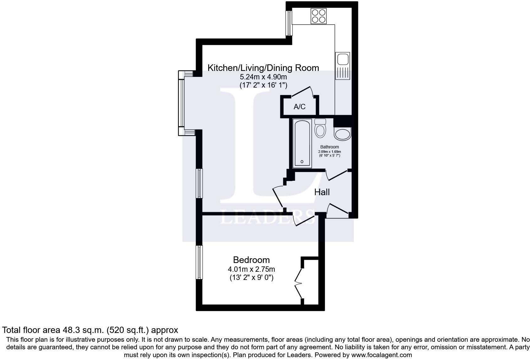 Redwood Grove, Bedford, Bedfordshire, MK42 floorplan