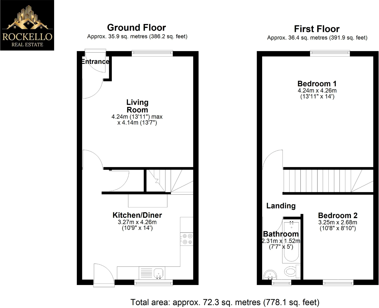 Station Lane, WF7 floorplan
