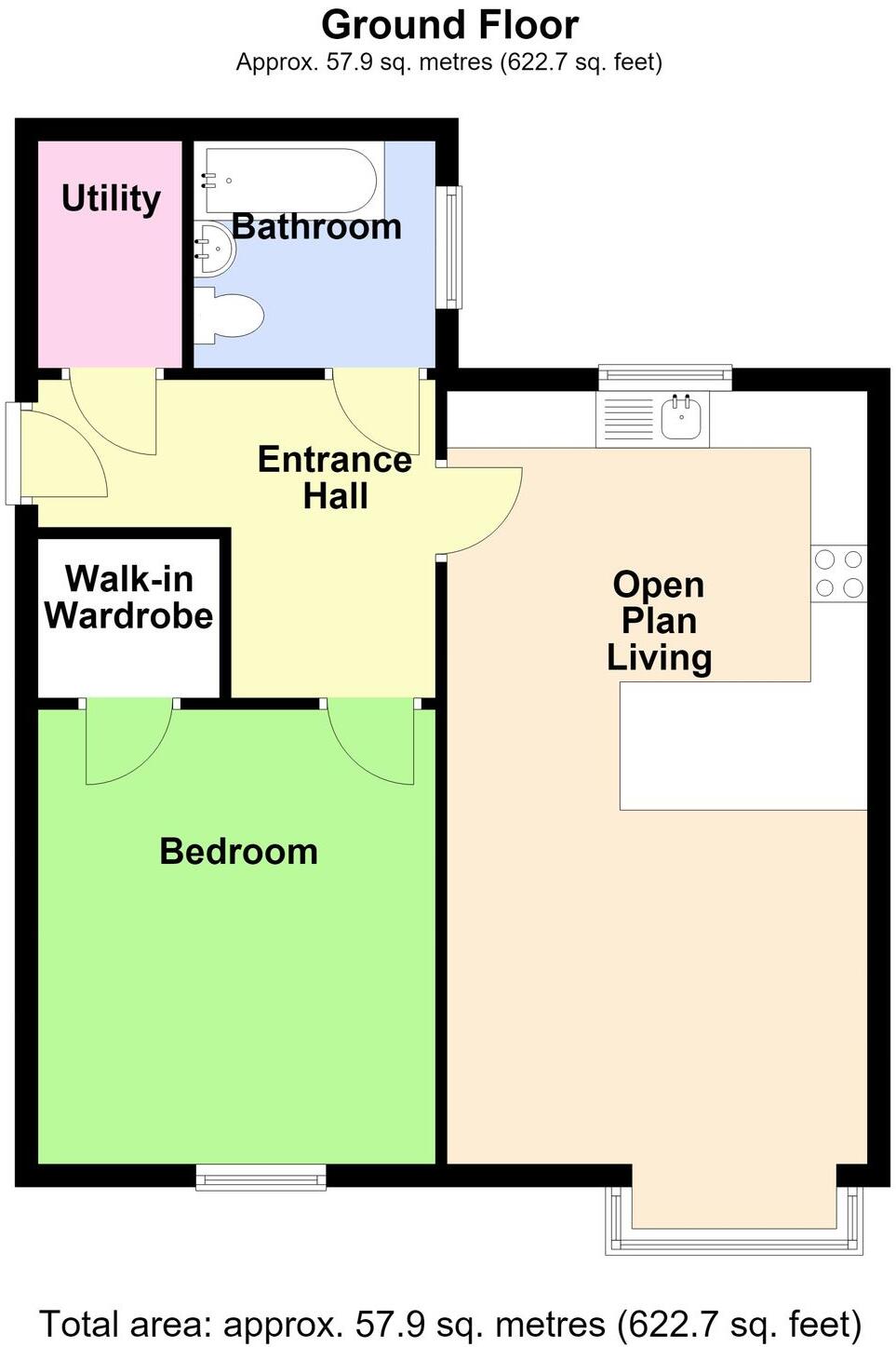 Braceby Road, Skegness, PE25 floorplan