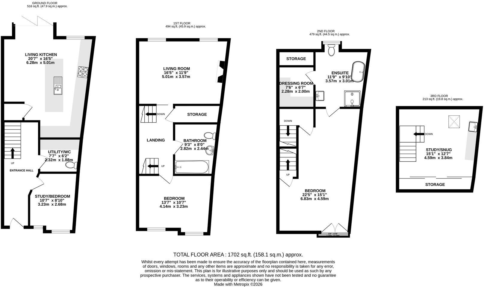 Merrymans Lane, Alderley Edge, SK9 floorplan