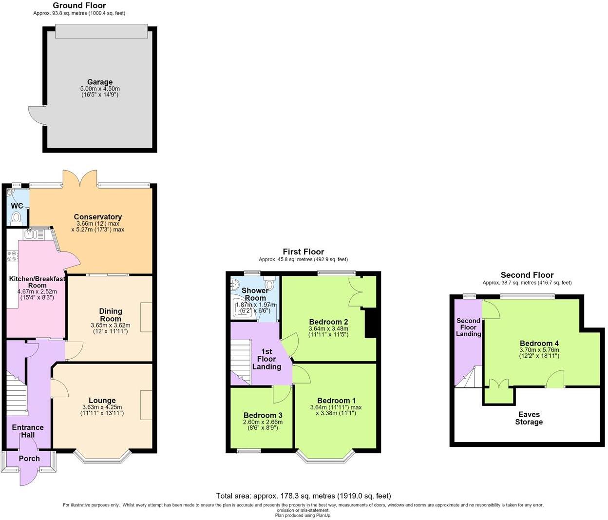 Randall Road, Kenilworth floorplan