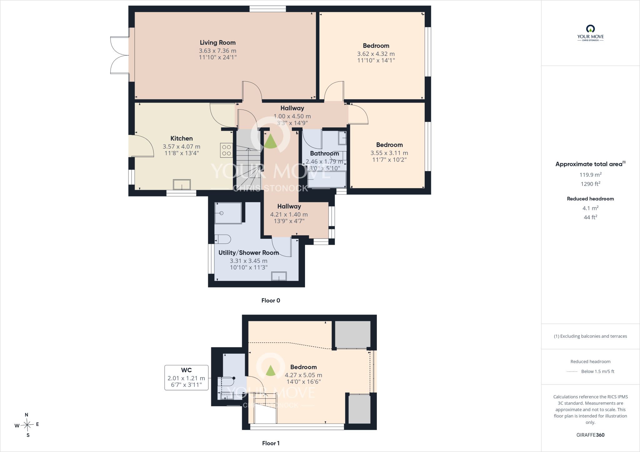 Whitesmocks, Durham, DH1 floorplan