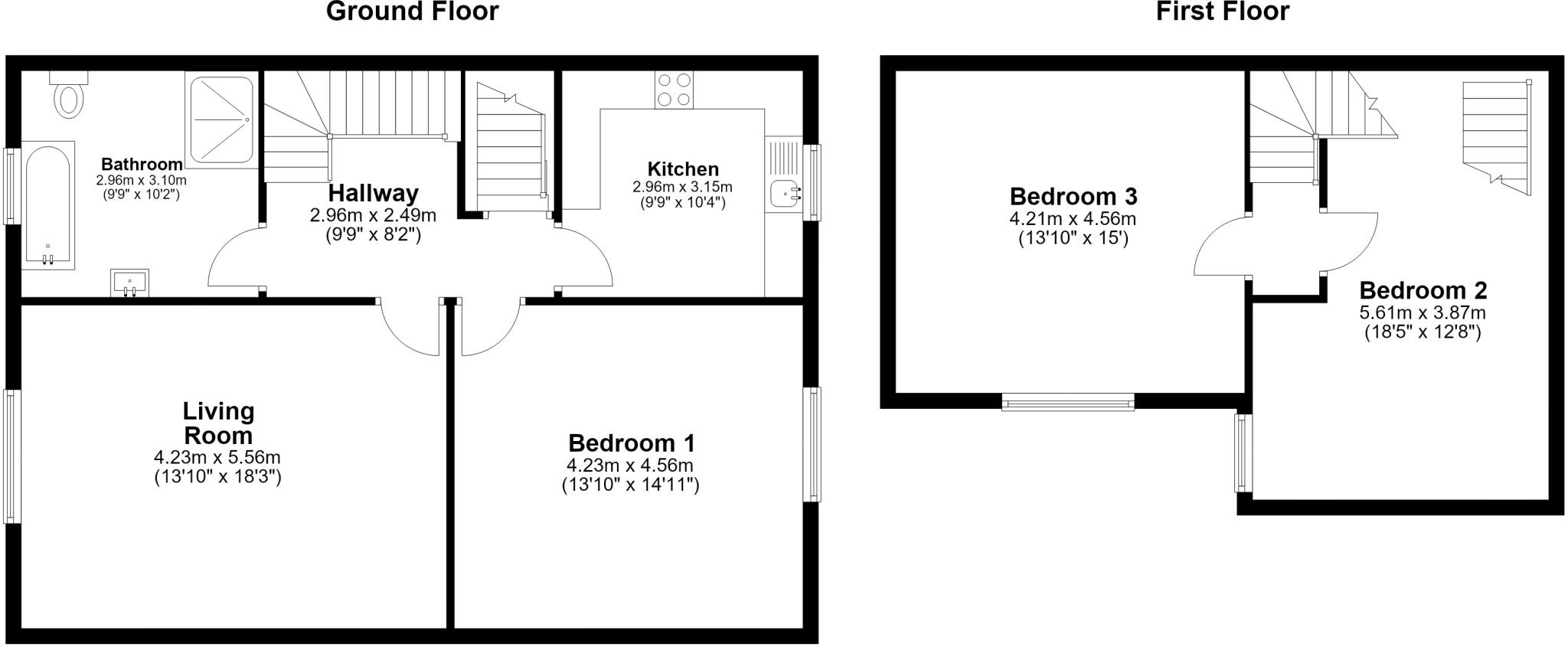 Trinity Road Folkestone CT20 floorplan