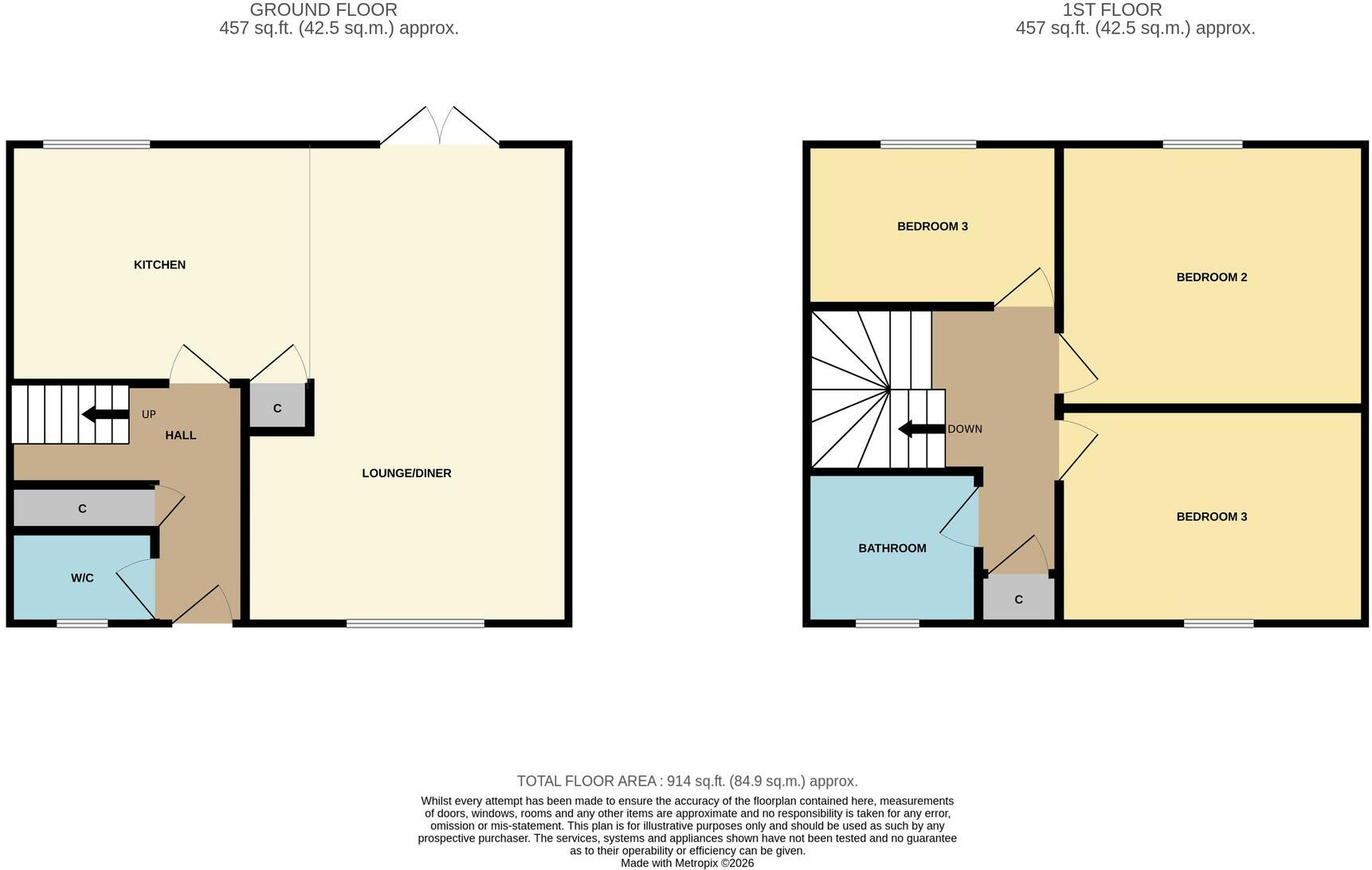 Ainsworth Way, Ormesby, TS7 floorplan
