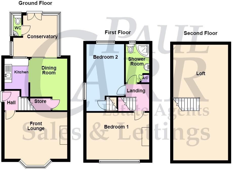 Tyndale Crescent, great Barr, Birmingham B43 7NP floorplan