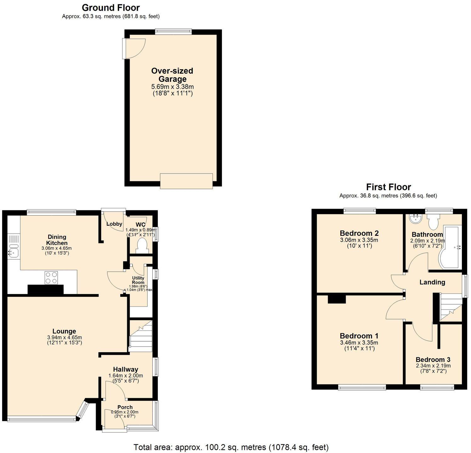 53 Charnwood Avenue floorplan