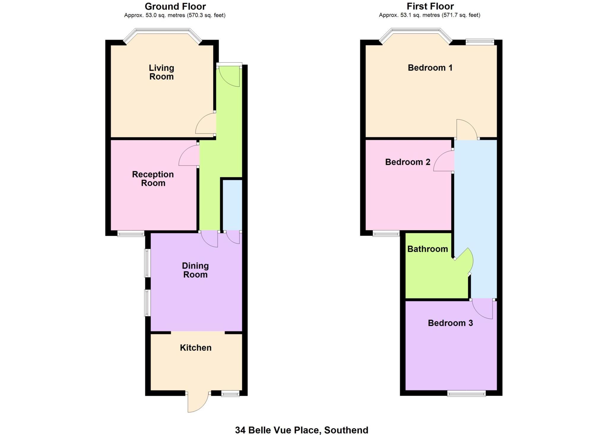 Bellevue Place, Southend On Sea floorplan