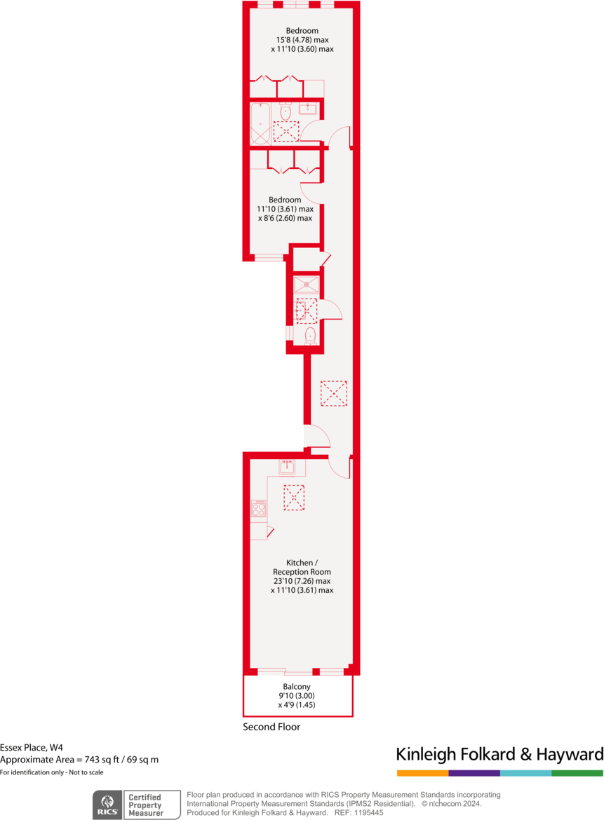 Essex Place, London, W4 floorplan