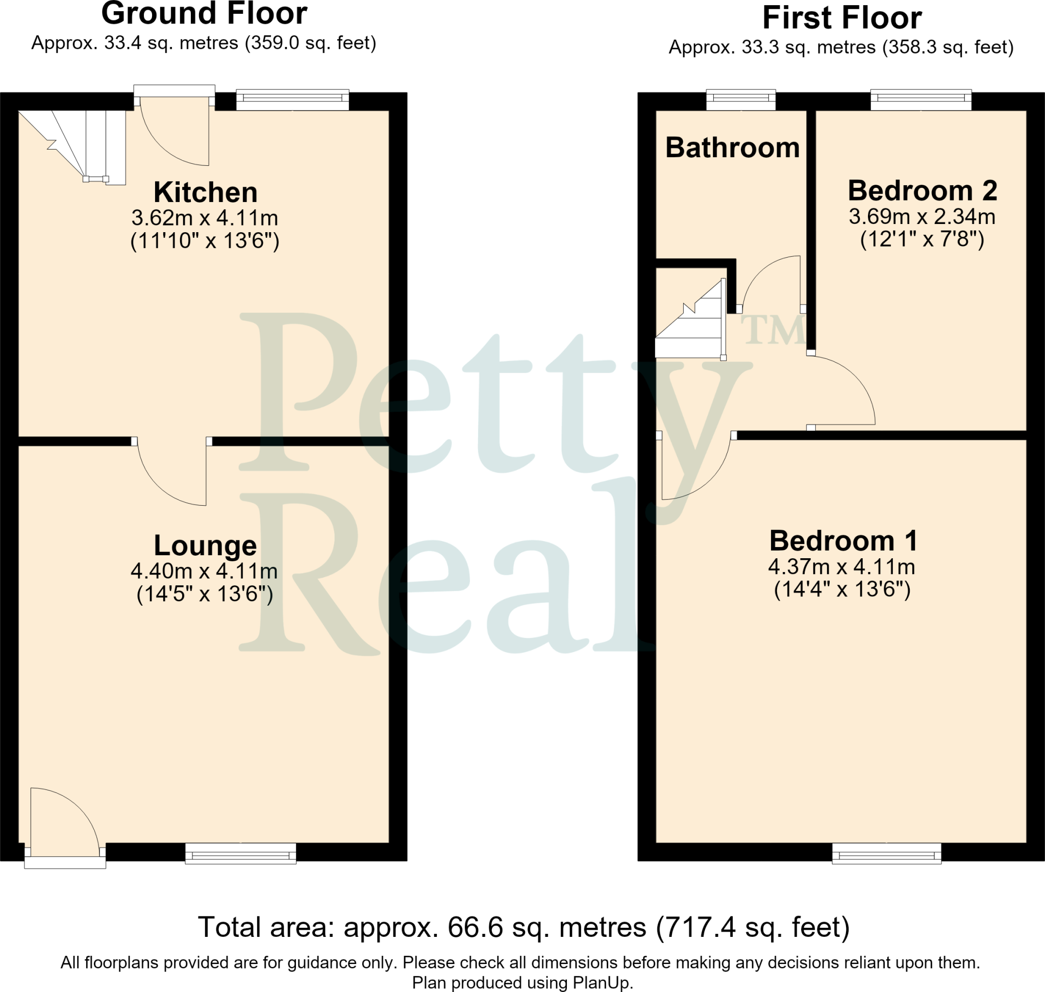 Basil Street, Colne floorplan