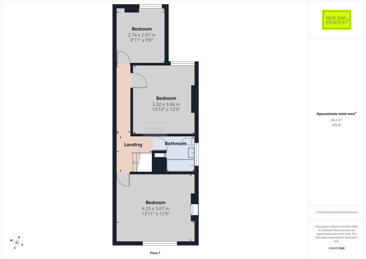Knighton Street, North Wingfield, S42 floorplan