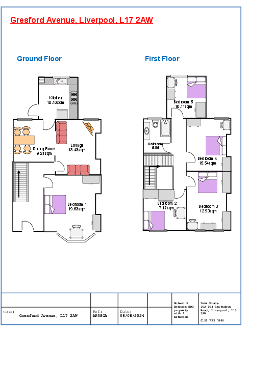 Gresford Avenue, Liverpool floorplan