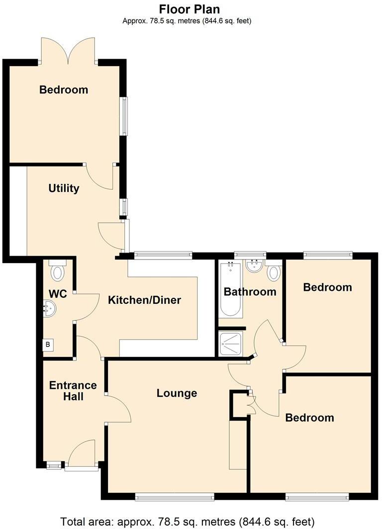 Browning Road, Balderton, Newark floorplan