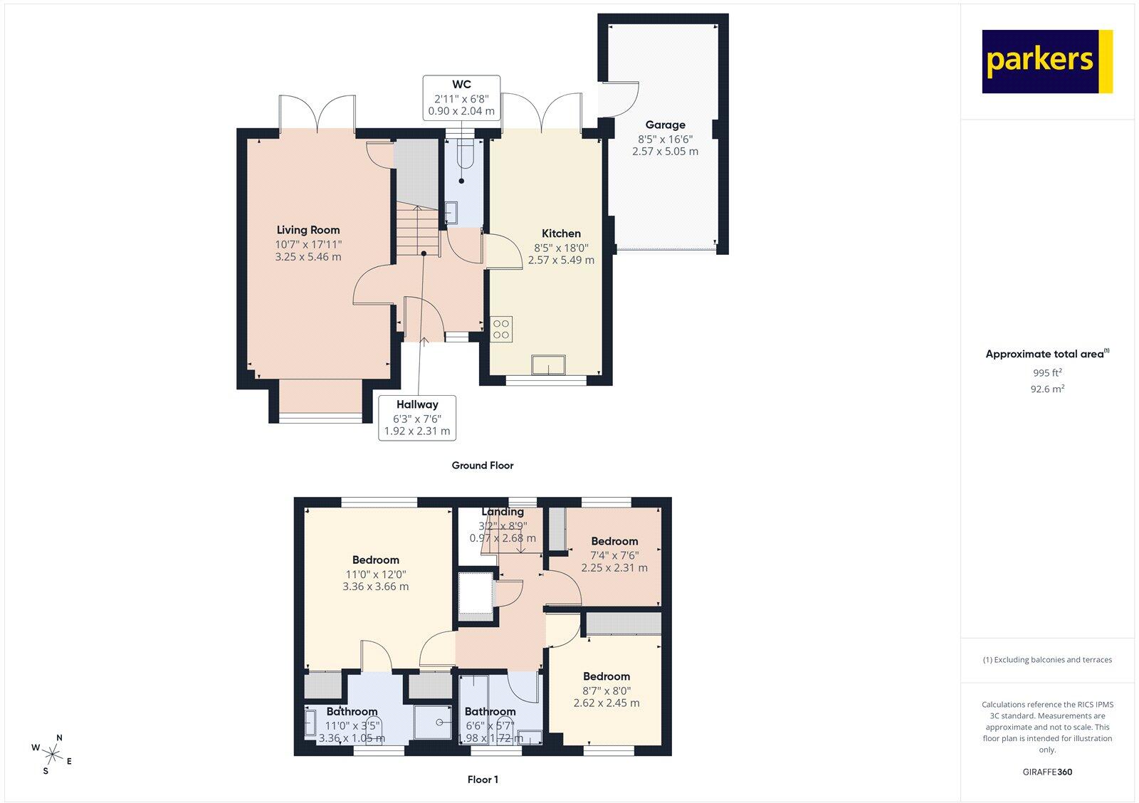 Woodcock Court, Three Mile Cross, Reading, Berkshire, RG7 floorplan