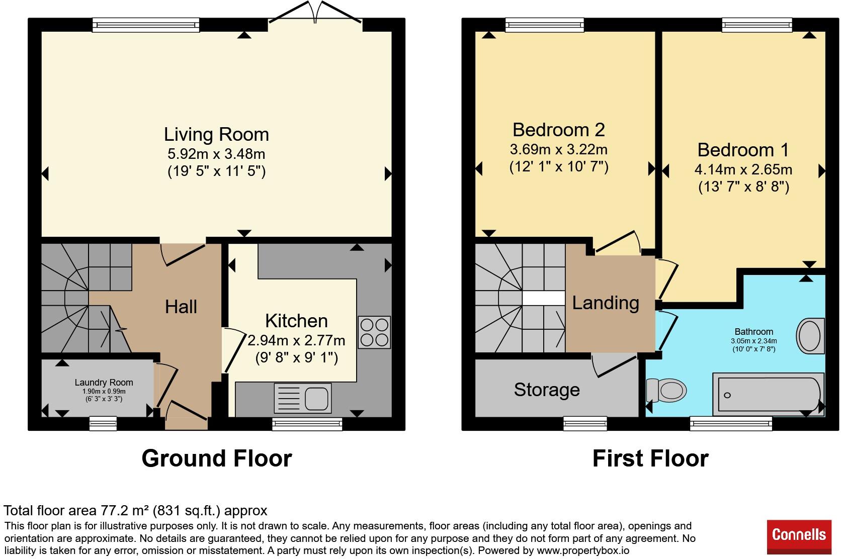 Melbury Lane, Northampton floorplan