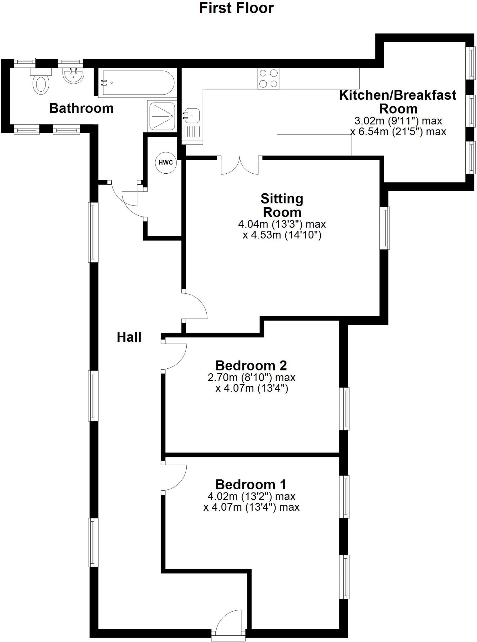 Bartons Road, Fordingbridge, Hampshire, SP6 floorplan