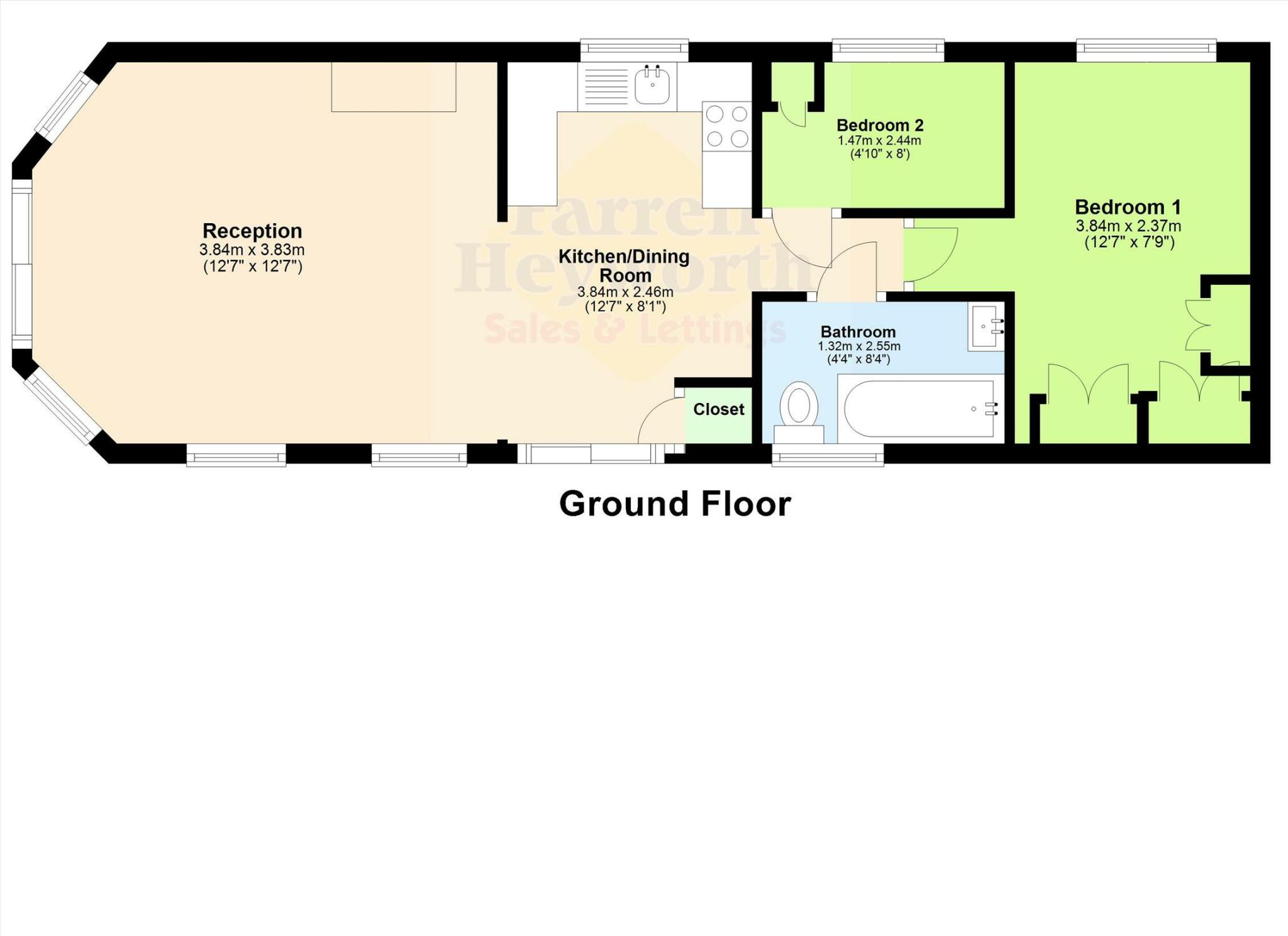 Langford Oxcliffe New Farm, Heaton With Oxcliffe, Morecambe floorplan