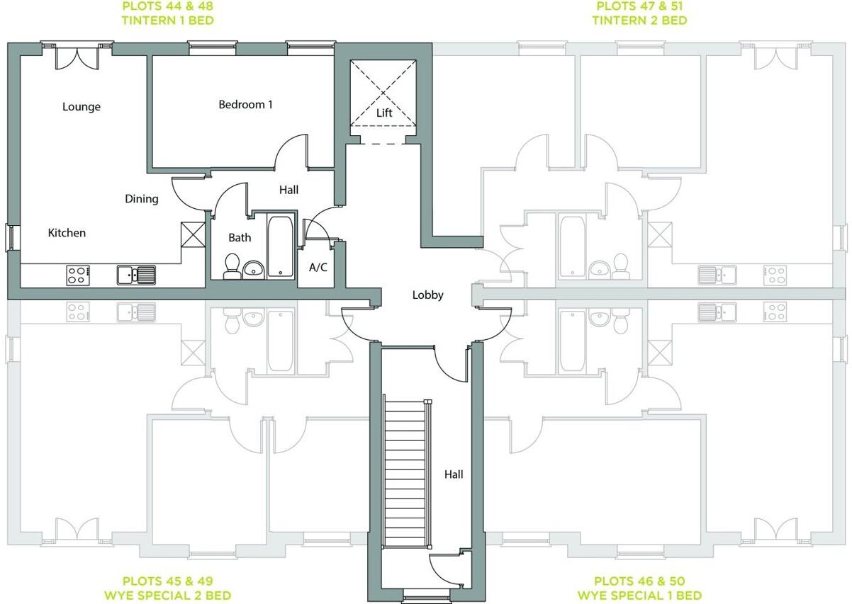 Hazel Court No 40, Hazelfields, Hazelbadge Road, Poynton, Stockport, Cheshire, SK12 floorplan