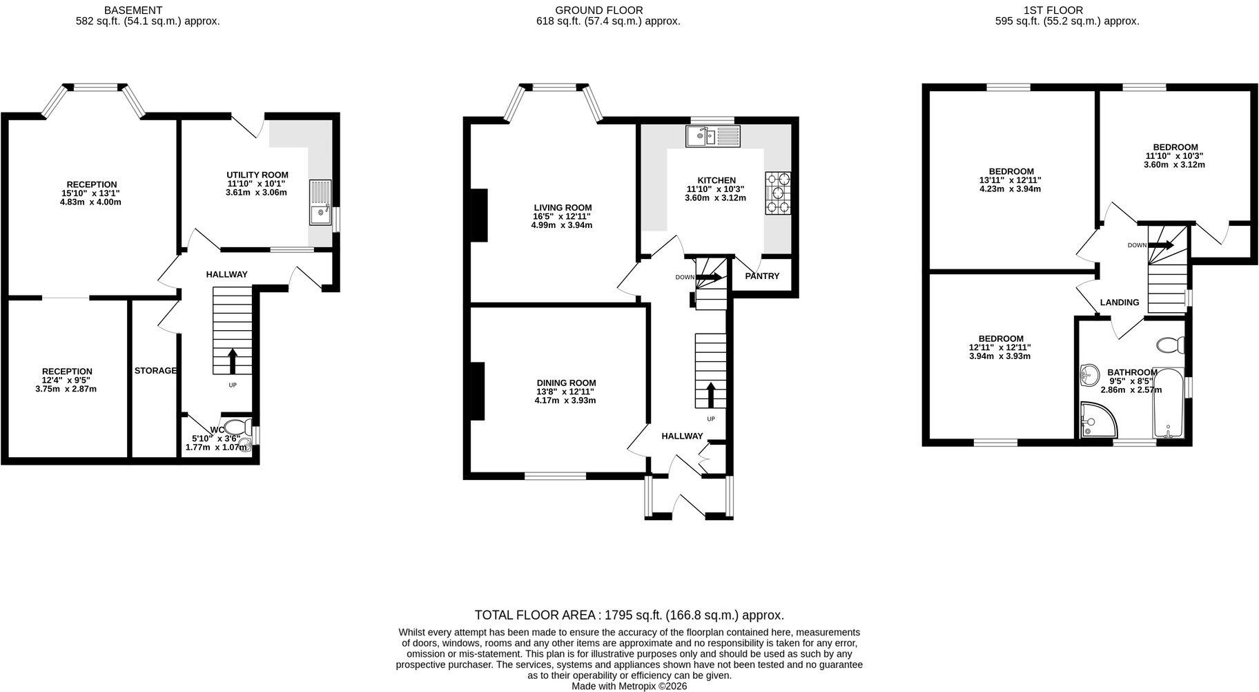 Barrack Hill, Newport, NP20 floorplan