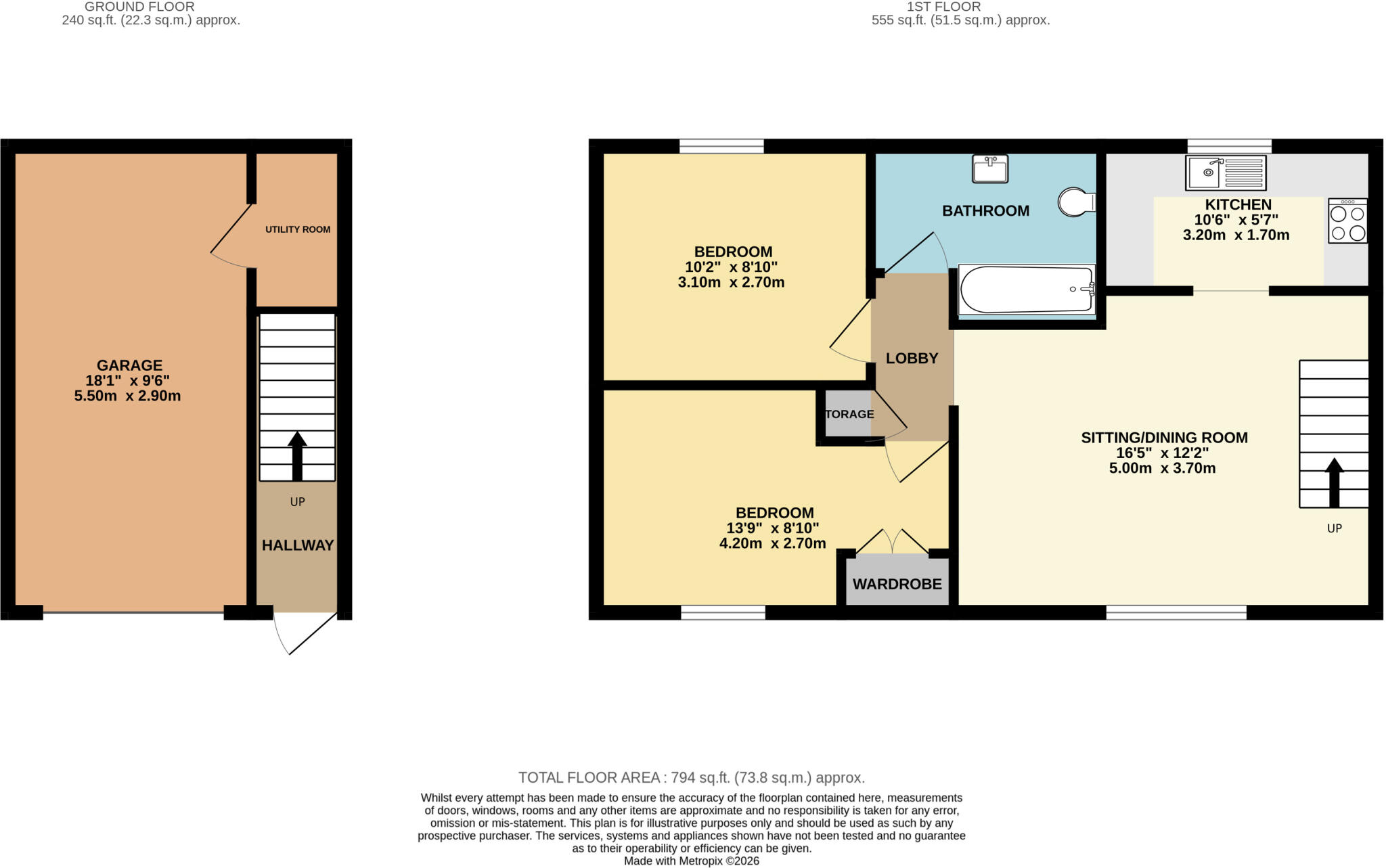 Guillemot Close, Stowmarket, IP14 floorplan