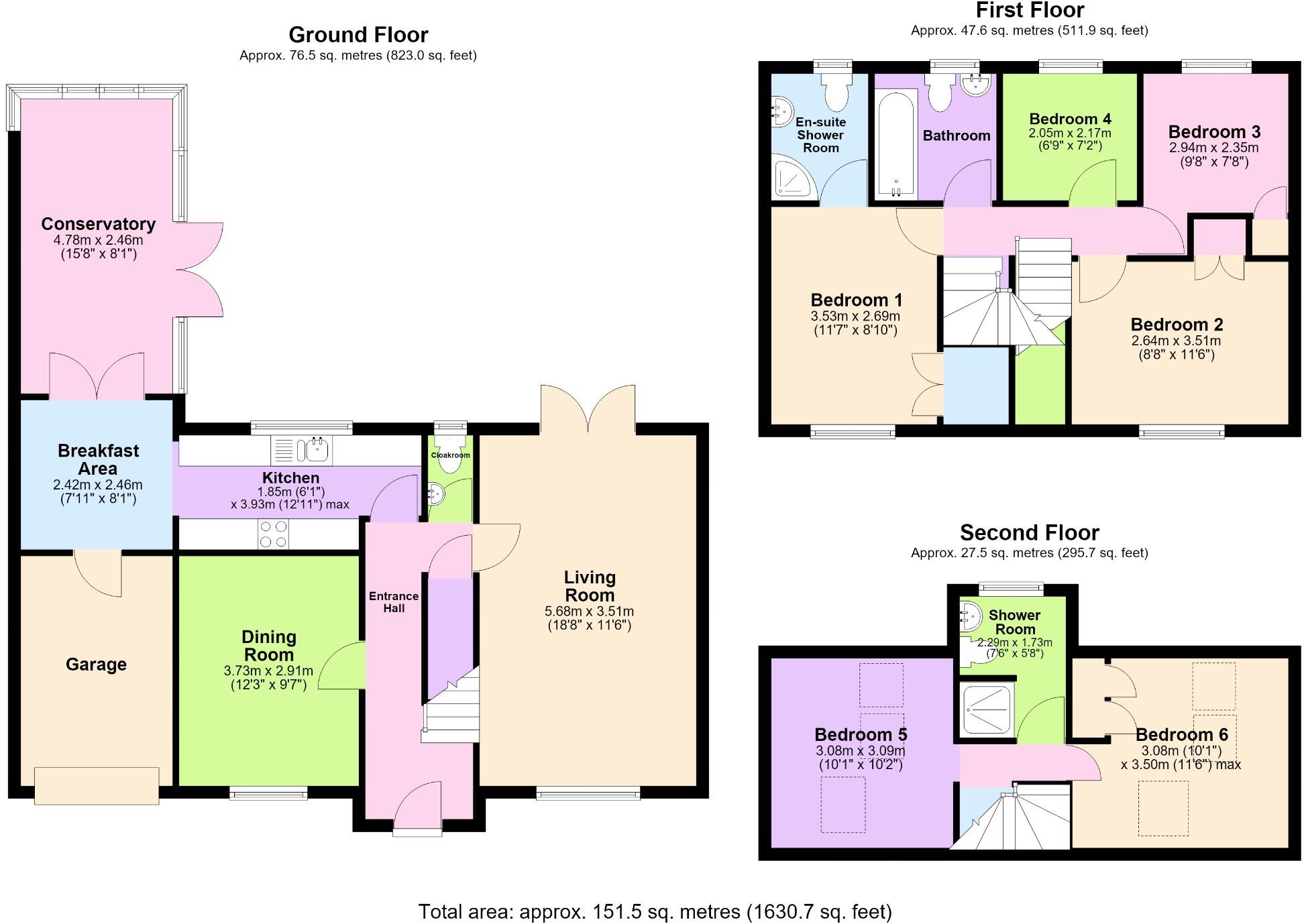Hedge End, Southampton floorplan