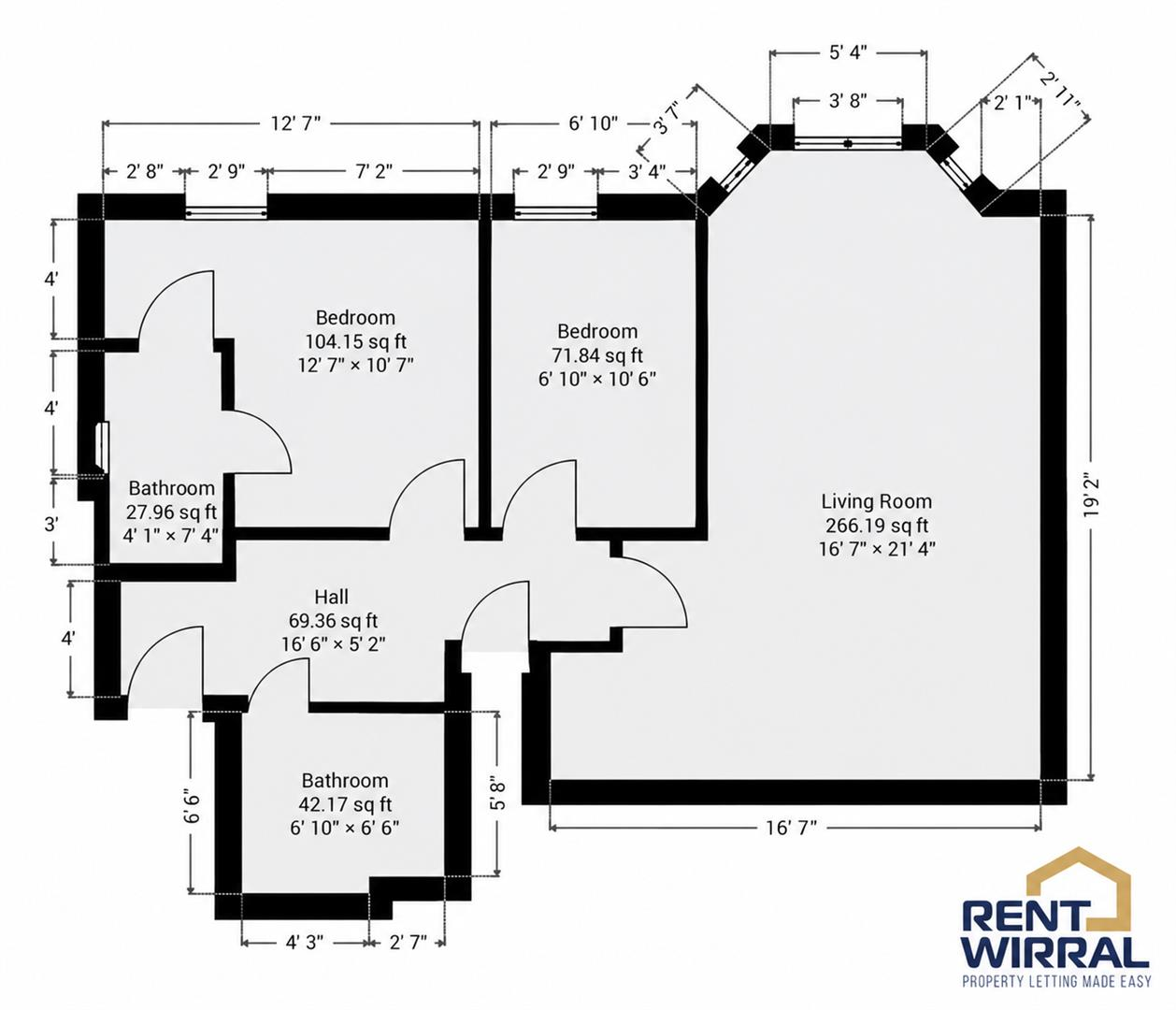 The Pavilions, Talbot Road, Prenton floorplan