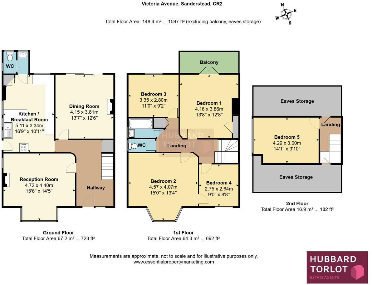 Victoria Avenue, Sanderstead, Surrey, CR2 0QP floorplan