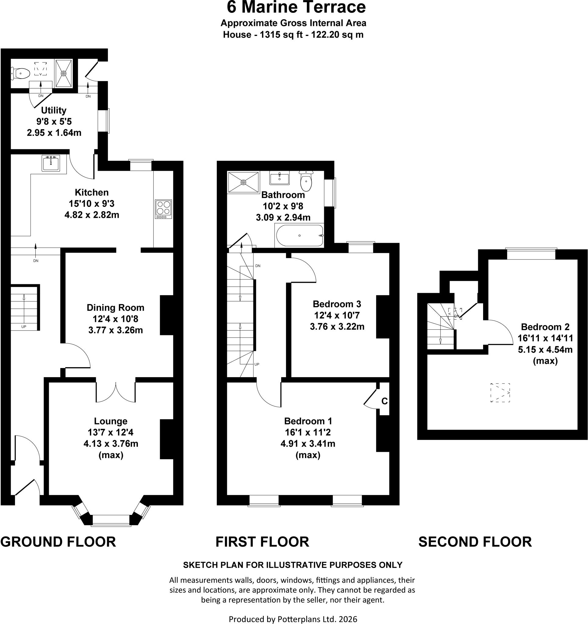 High Street, Rhosneigr, Anglesey, LL64 floorplan