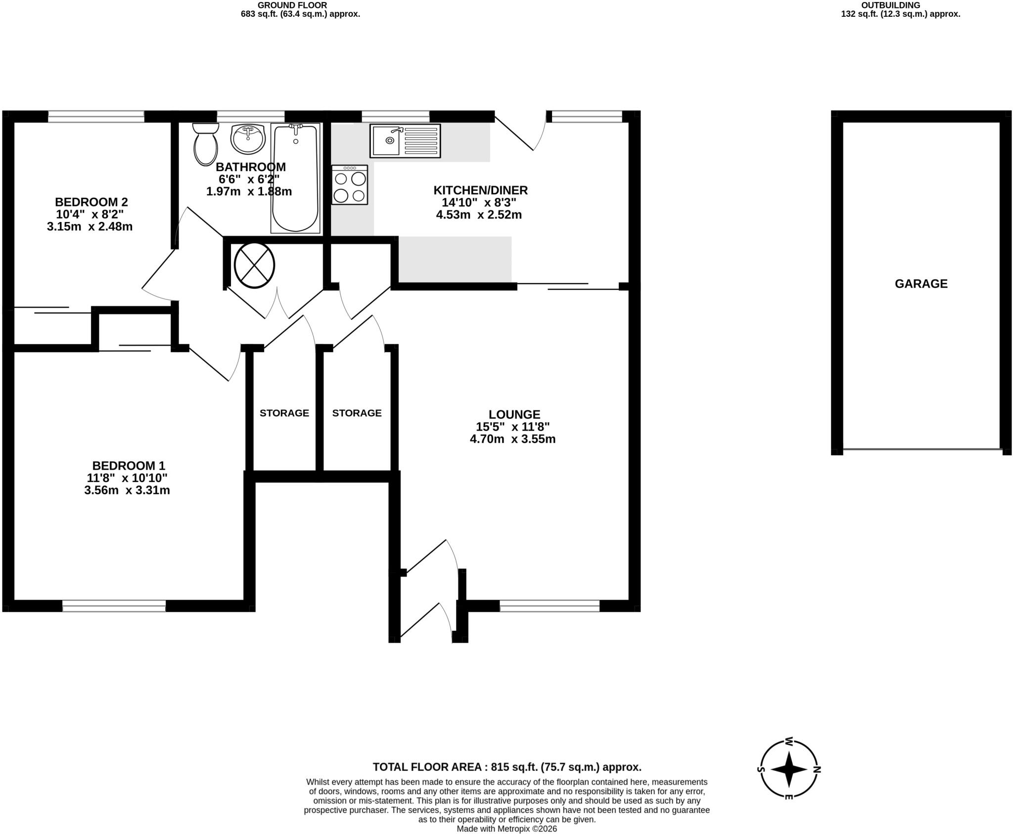 Inglewood Court, Liebenrood Road, Reading, RG30 floorplan