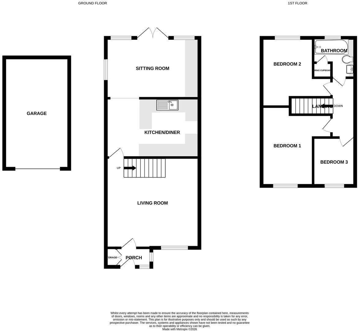 Pingles Road, North Wootton, King's Lynn, PE30 floorplan