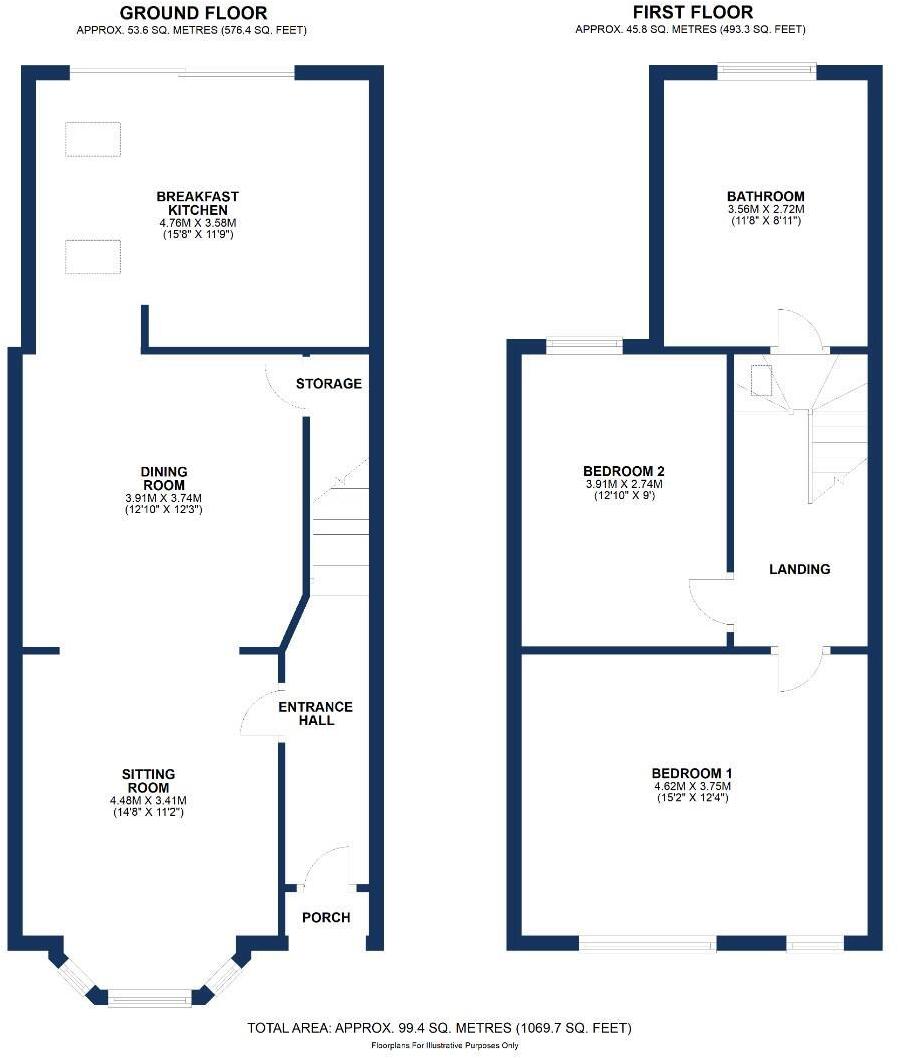 Grove Lane, Timperley floorplan