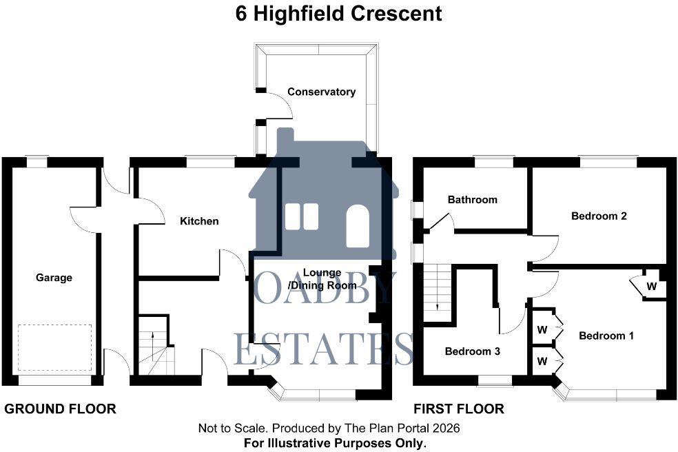 Highfield Crescent, Wigston, LE18 floorplan