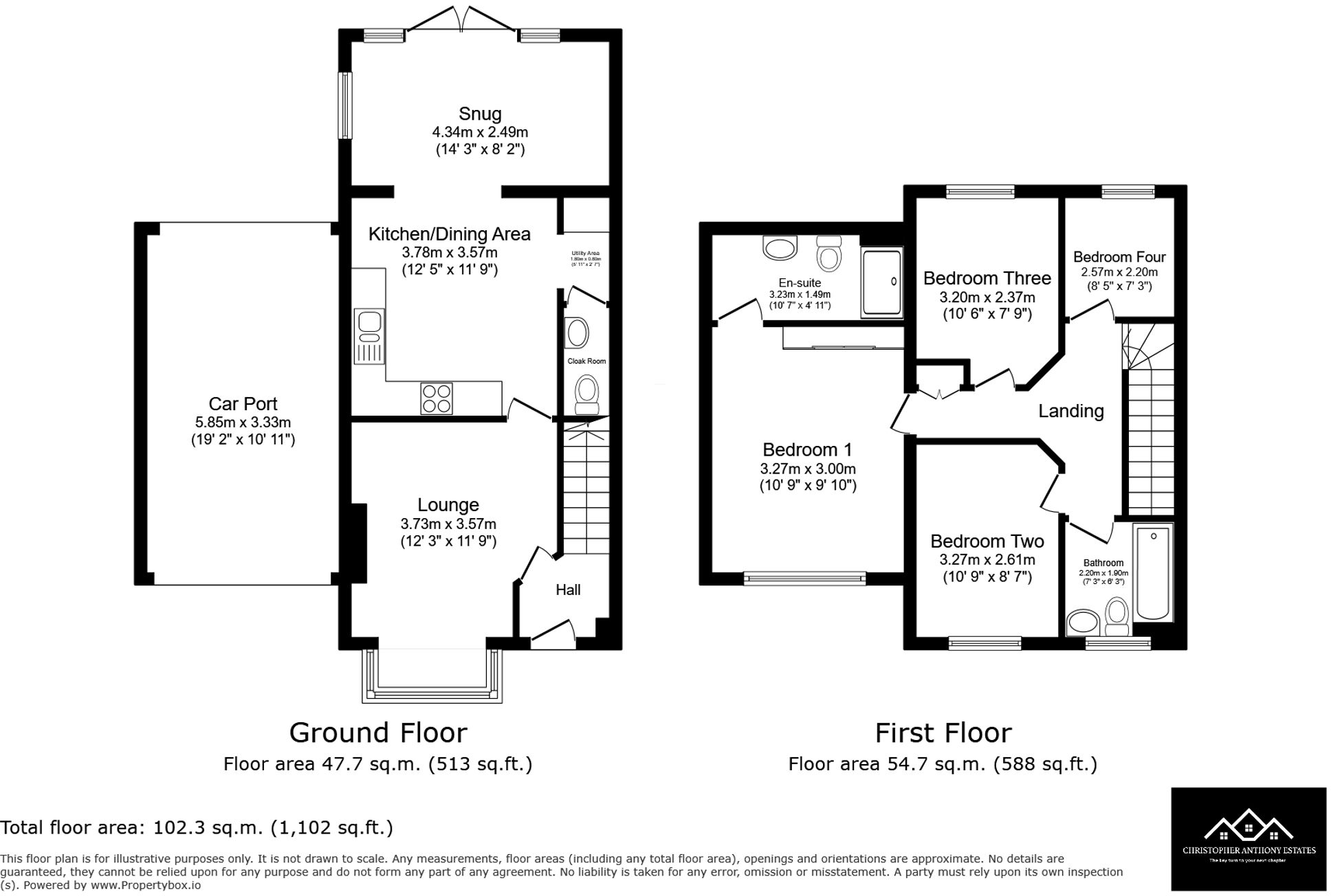 Osier Way, Sible Hedingham, CO9 floorplan