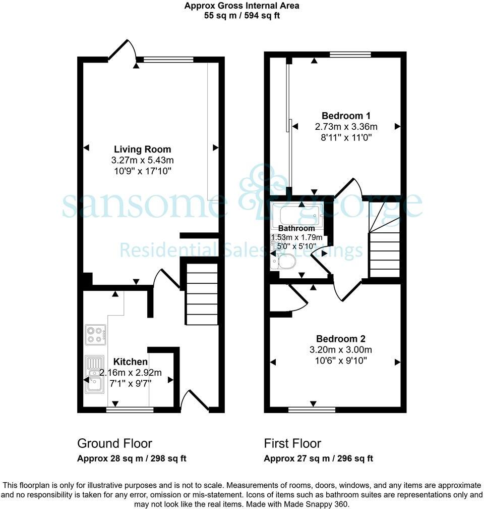 Thornton Mews, Reading floorplan