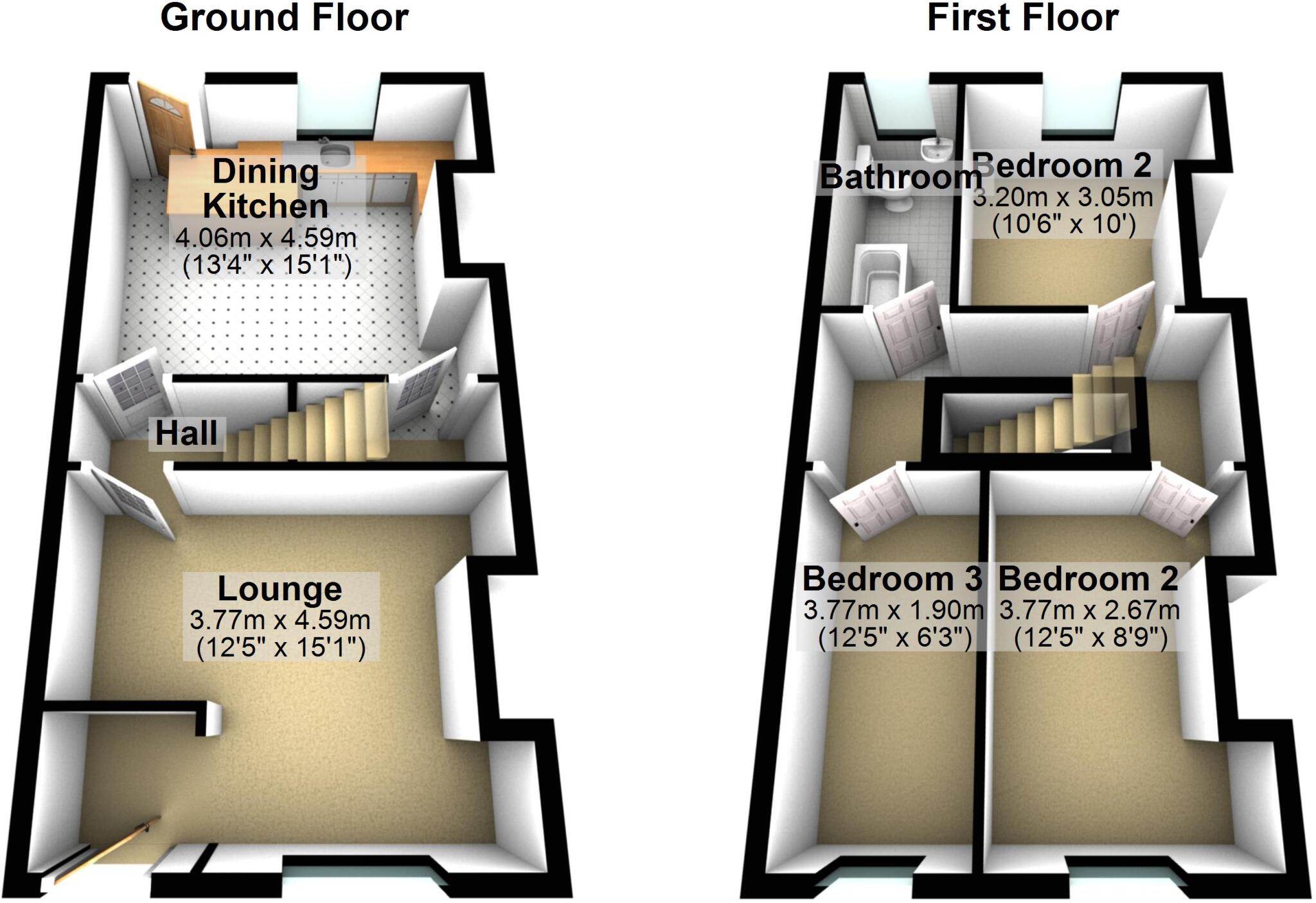 Holme Street, Liversedge, WF15 floorplan