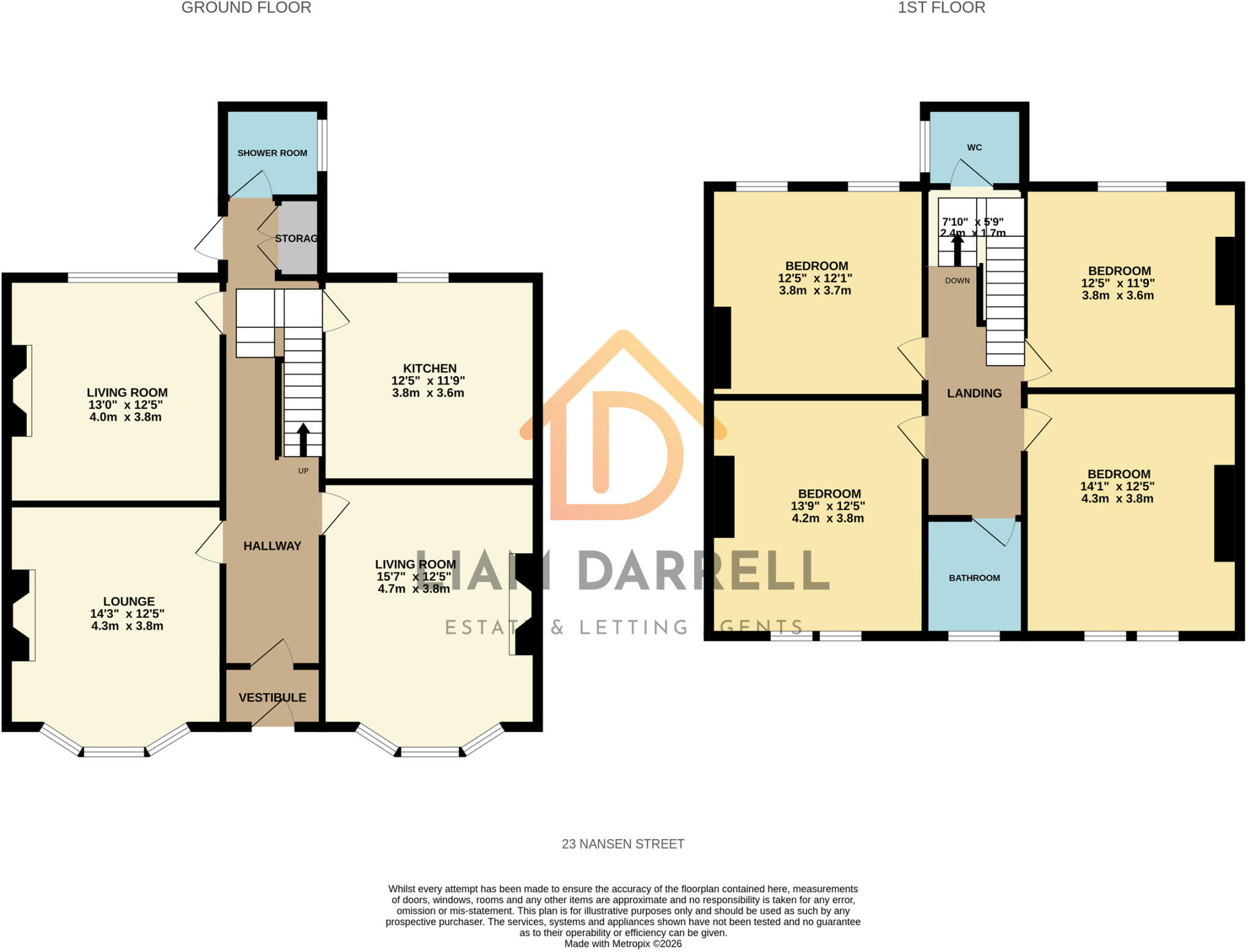 Nansen Street, Scarborough, North Yorkshire floorplan